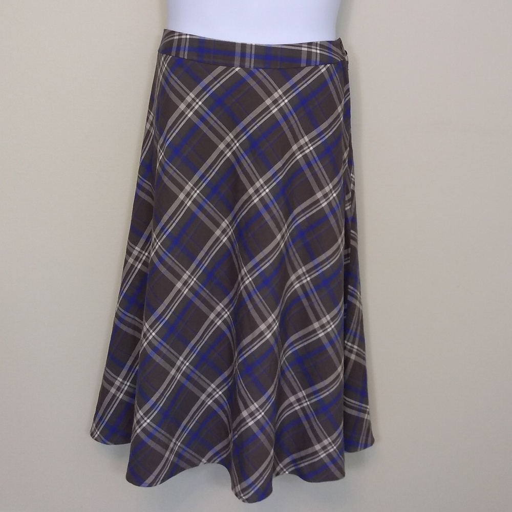 Joneswear Plaid Skirt Sz 16